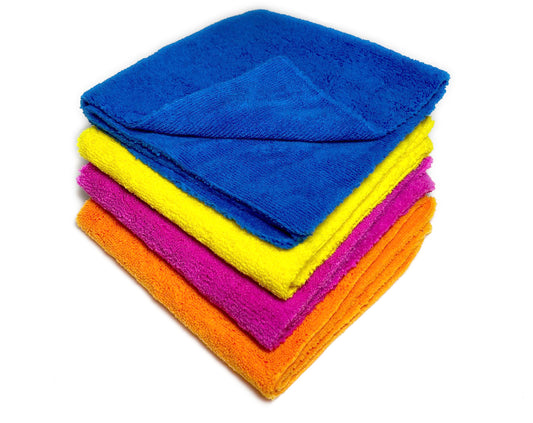 Edgeless Microfiber Polishing & Buffing Towel with Dual Pile