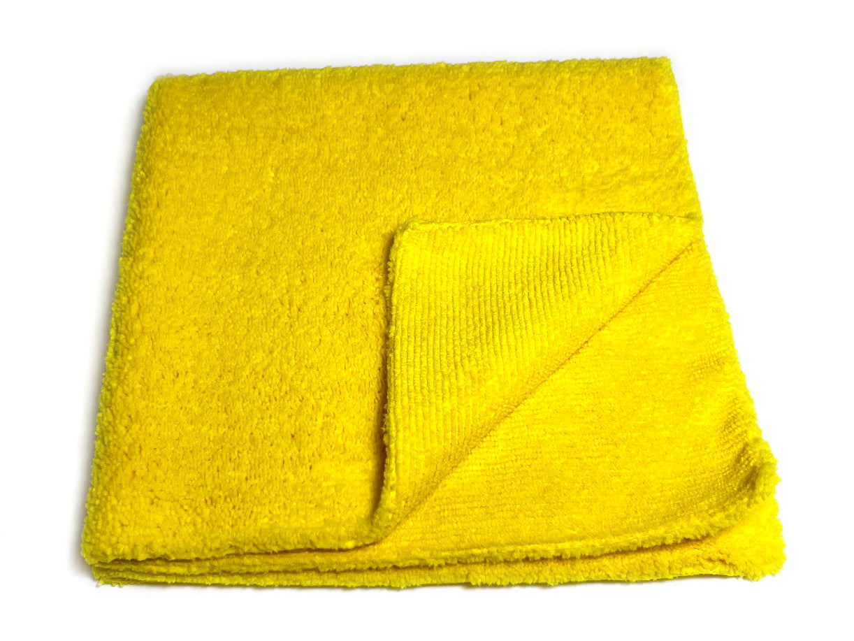 Edgeless Microfiber Polishing & Buffing Towel with Dual Pile